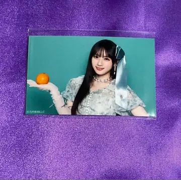 카와사키 사쿠라 네이블 오렌지 미니 브로마이드 1장