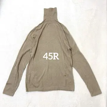 45R 터틀넥 코튼 홀 초거즈