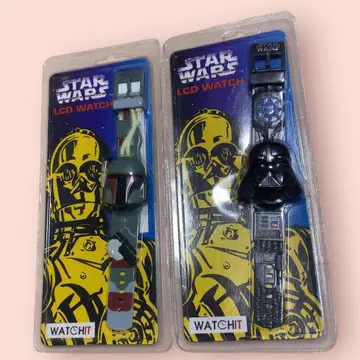 새상품 STAR WARS LCD WATCH 레트로 손목시계 스타 워즈