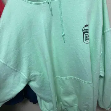 블랙 레인 후드티