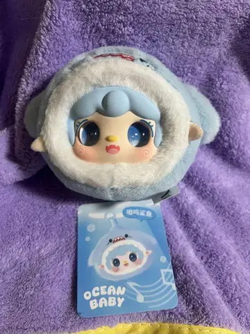 yooki 요키치 Ocean Baby 상어 인형 새상품 미사용