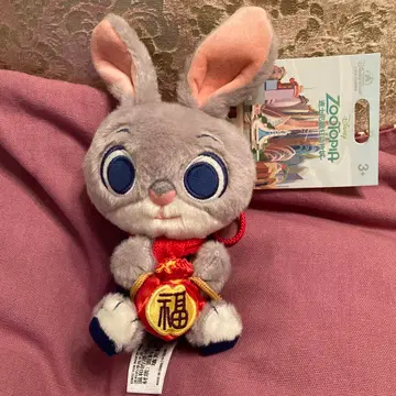 주토피아 토끼 키링 포함 봉제 인형