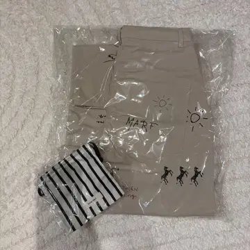 knuthmarf 하이 웨이스트 타투 팬츠