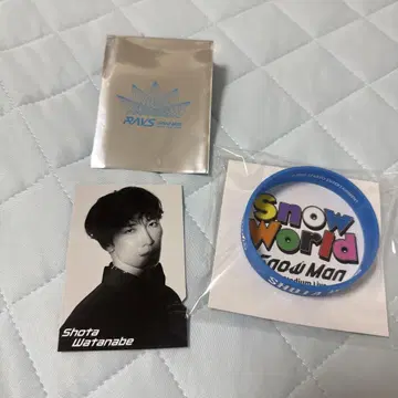 SnowMan 와타나베 쇼타 굿즈