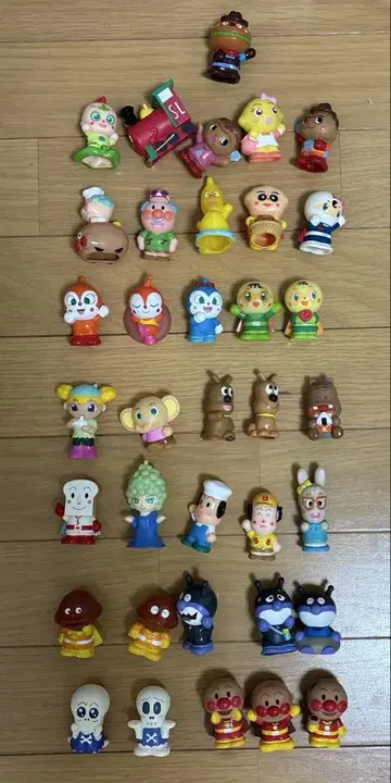 호빵맨 캐릭터 손가락 인형 36개