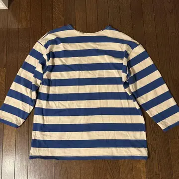 Warehouse 보더 긴팔 셔츠