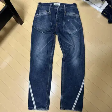 EVISU 스트레이트 데님 호랑이 자수