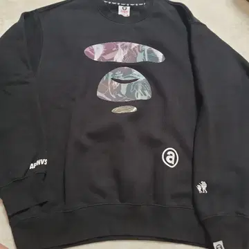 Aape 블랙 트레이닝복 XL 사이즈 레인보우