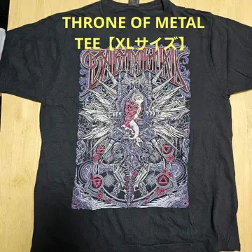 BABYMETAL THRONE OF METAL 티셔츠 [ XL 사이즈 ]