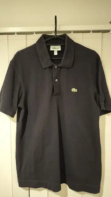 Lacoste CLASSIQUE 네이비 피케 셔츠 사이즈 4