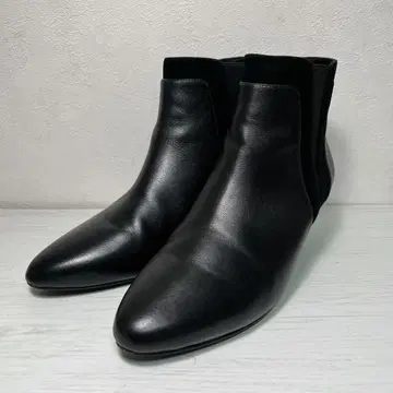 오데뜨 앤 오딜 25cm 가죽 스웨이드 사이드 고어 부츠