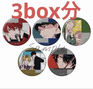 기븐전 캐릭터 배지 컬렉션 캔뱃지 BOX 컴프 세트