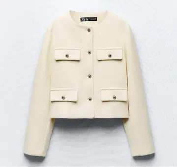 ZARA 플랩 크롭 자켓