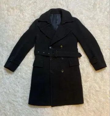 [ 새상품급 ] Scye 사이 P코트 사이즈 36 벨트 포함