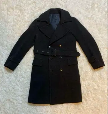 [ 새상품급 ] Scye 사이 P코트 사이즈 36 벨트 포함