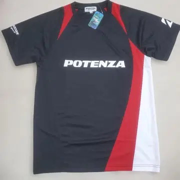 [택 포함 새상품] 브릿지스톤 모터스 반팔 T셔츠 POTENZA