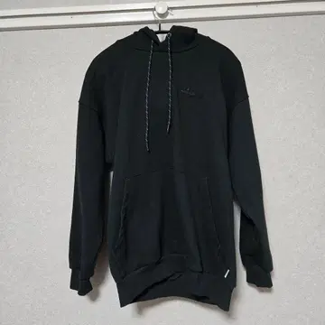NAUTICA 블랙 후드 부착 후드티