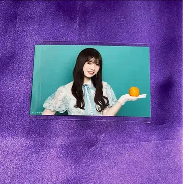 이노우에 나기 네이블 오렌지 미니 브로마이드 1장