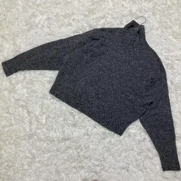 kagure 카구레 프리 사이즈 니트 그레이 터틀넥 스웨터 새상품급