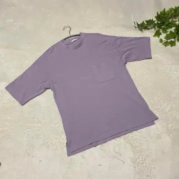 417 지유 [ S ] 반팔 T셔츠 가슴 포켓 베이직