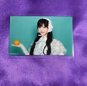 이케다 에레나 네이블 오렌지 미니 브로마이드 1장