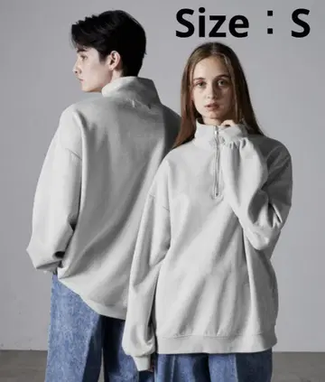 CLEL 하프 지퍼 디자인 풀오버