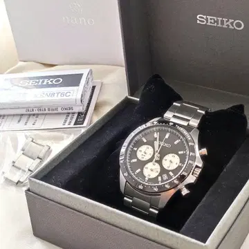 나노 유니버스 별주 SEIKO 크로노그래프 역팬더 세이코