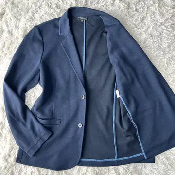 에네스베 테일러드 자켓 파이핑 워셔블 울 깔끔