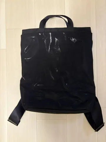 아크릴릭 acrylic 블랙 백팩 RUCK BAG L 수영 메쉬