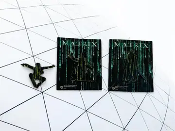 영화 MATRIX 마트릭스 핀 배지 3개 세트 1999년