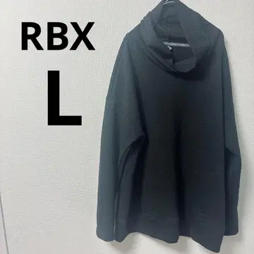 RBX 블랙 하이넥 여성용 긴팔 T셔츠 [ L ]