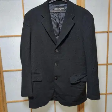 ISSEY MIYAKE WHITE LABEL 자켓 블랙 긴팔 두꺼운 원단