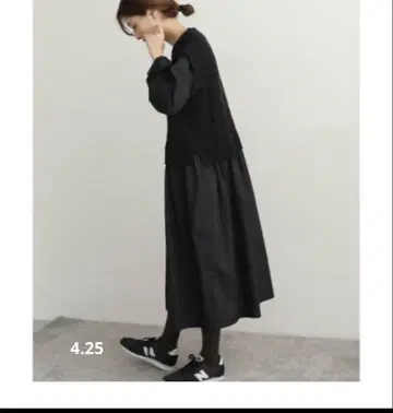 어반 리서치 도어즈 니트 베스트 도킹 원피스