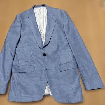 ZARA MAN 라이트 블루 테일러드 자켓 EUR54
