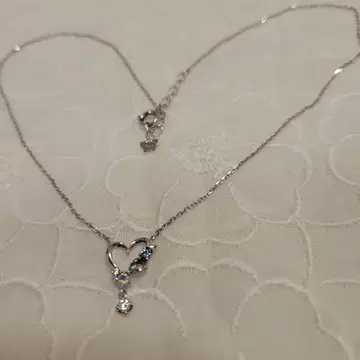 미사용품 Samantha Tiara 하트 목걸이