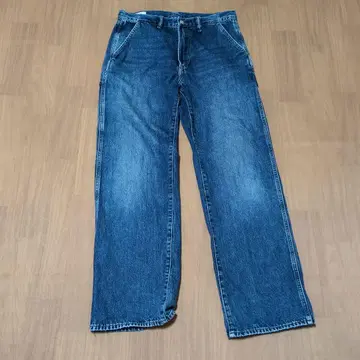 GAP 블루 와이드 레그 데님 w31