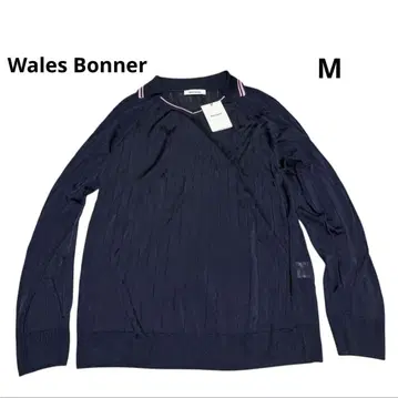 Wales Bonner Roots polo shirt sweater M