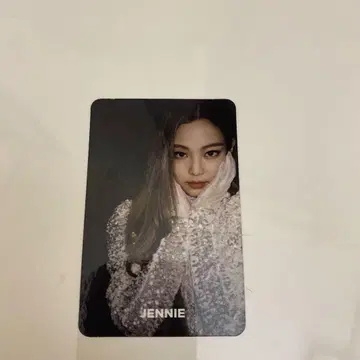 BLACKPINK JENNIE 사인 포함 트레이딩 카드
