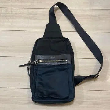 폴스미스 나일론 바디 백 네이비