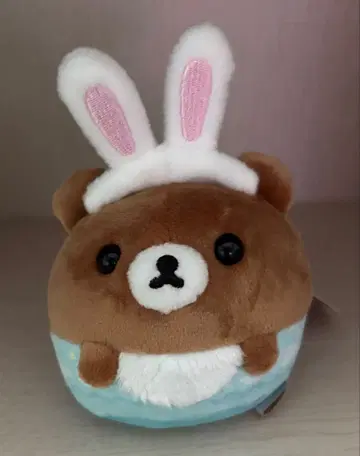 갈색 곰돌이 만마루쨩 봉제 인형