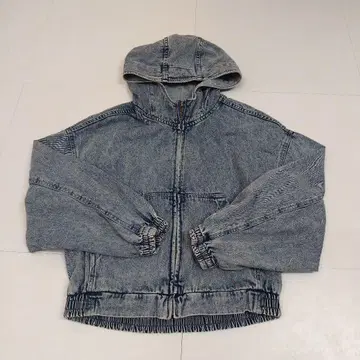 GU 데님 후디 블루종 L 사이즈