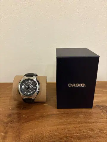 CASIO wave ceptor 블랙 시계