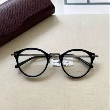 새상품 OLIVER PEOPLES 505 미야비 매트 블랙 안경 일본제