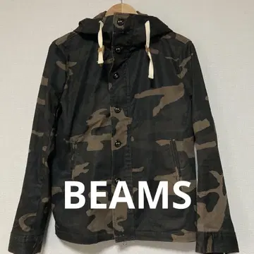 BEAMS 카모 패턴 자켓 카모플라주