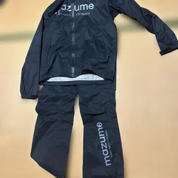 mazume 우비 블랙