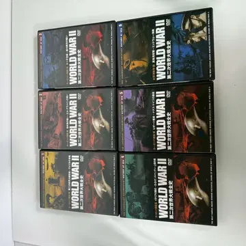 제2차 세계 대전 대전사 전 12권 컴플리트 DVD 세트