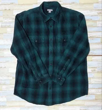 구제 used FALLS CREEK 옴브레 체크 셔츠 L size