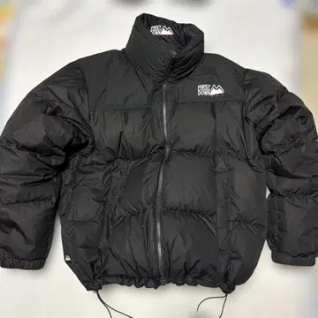 FIRST DOWN 블랙 다운 자켓