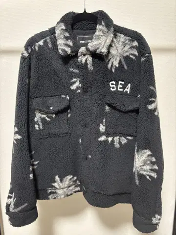 WDS PALM TREE (PATTERN) FLEECE BLOUSON