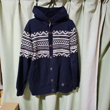 VOLCOM 니트 후드티 S